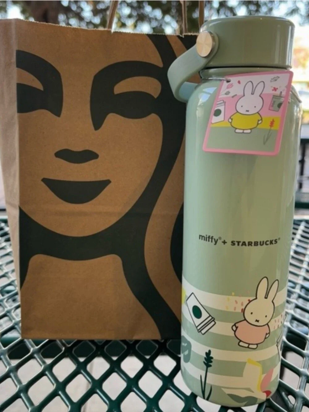 MIFFY + STARBUCKS Collab Water Bottle - Picture 4 of 11